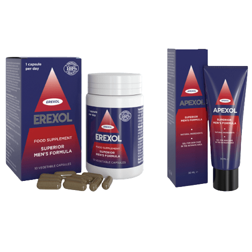 Erexol+Apexol capsule e gel recensioni, opinioni, prezzo, ingredienti, cosa serve, farmacia Italia